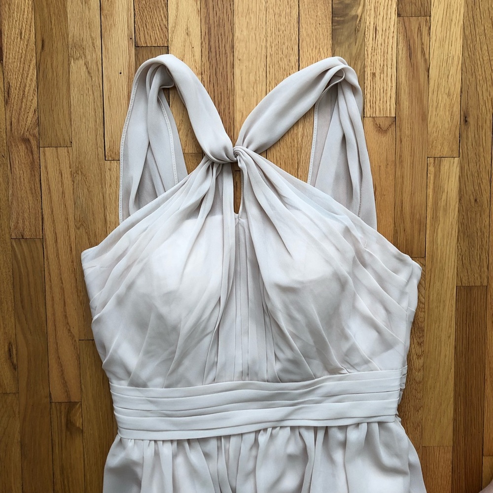 Champagne Colored Bridesmaid Dress - Picture 2 of 4